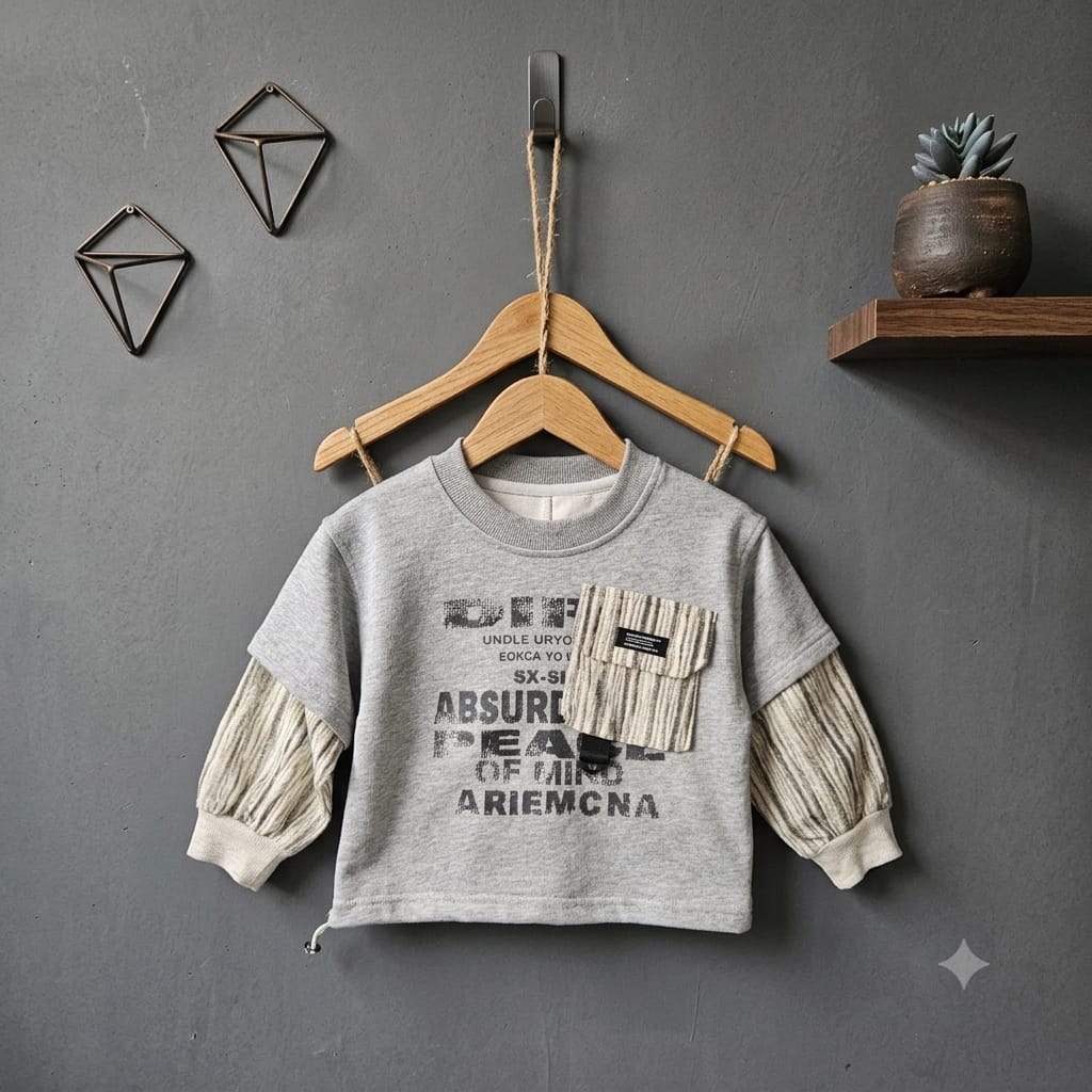 Unisex full sleeve oversized T shirt