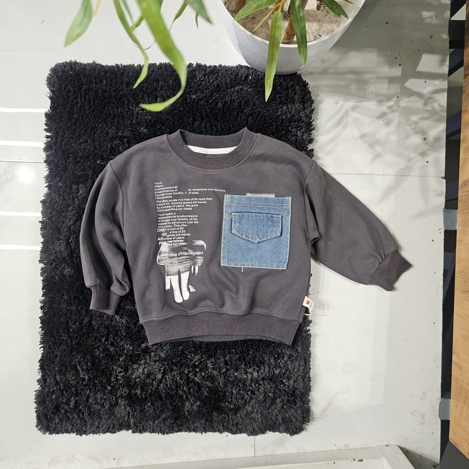 Unisex full sleeve oversized T shirt