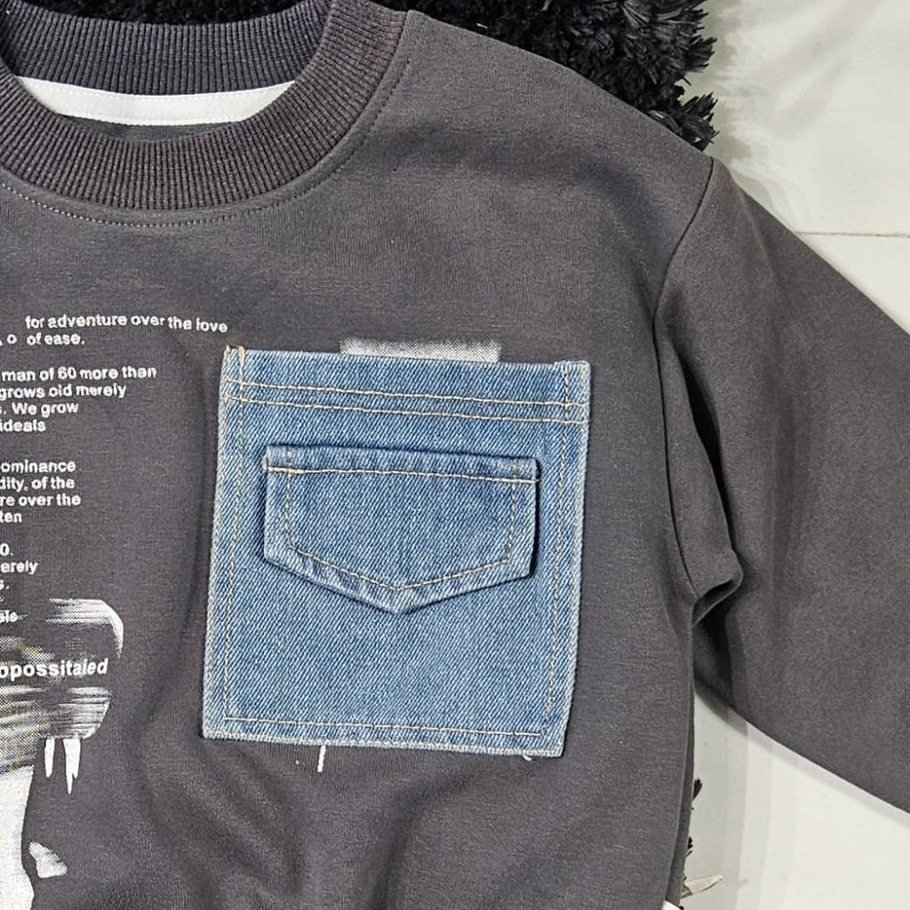 Unisex full sleeve oversized T shirt