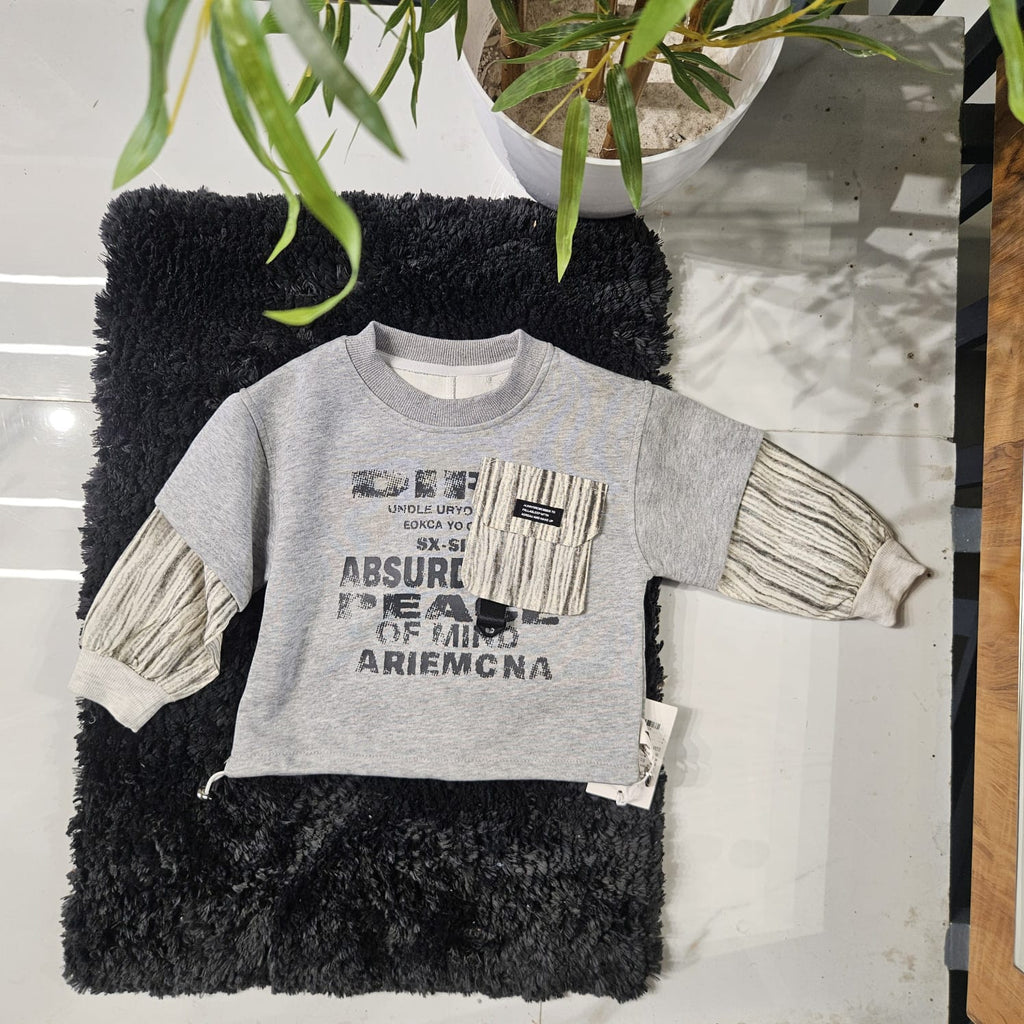 Unisex full sleeve oversized T shirt