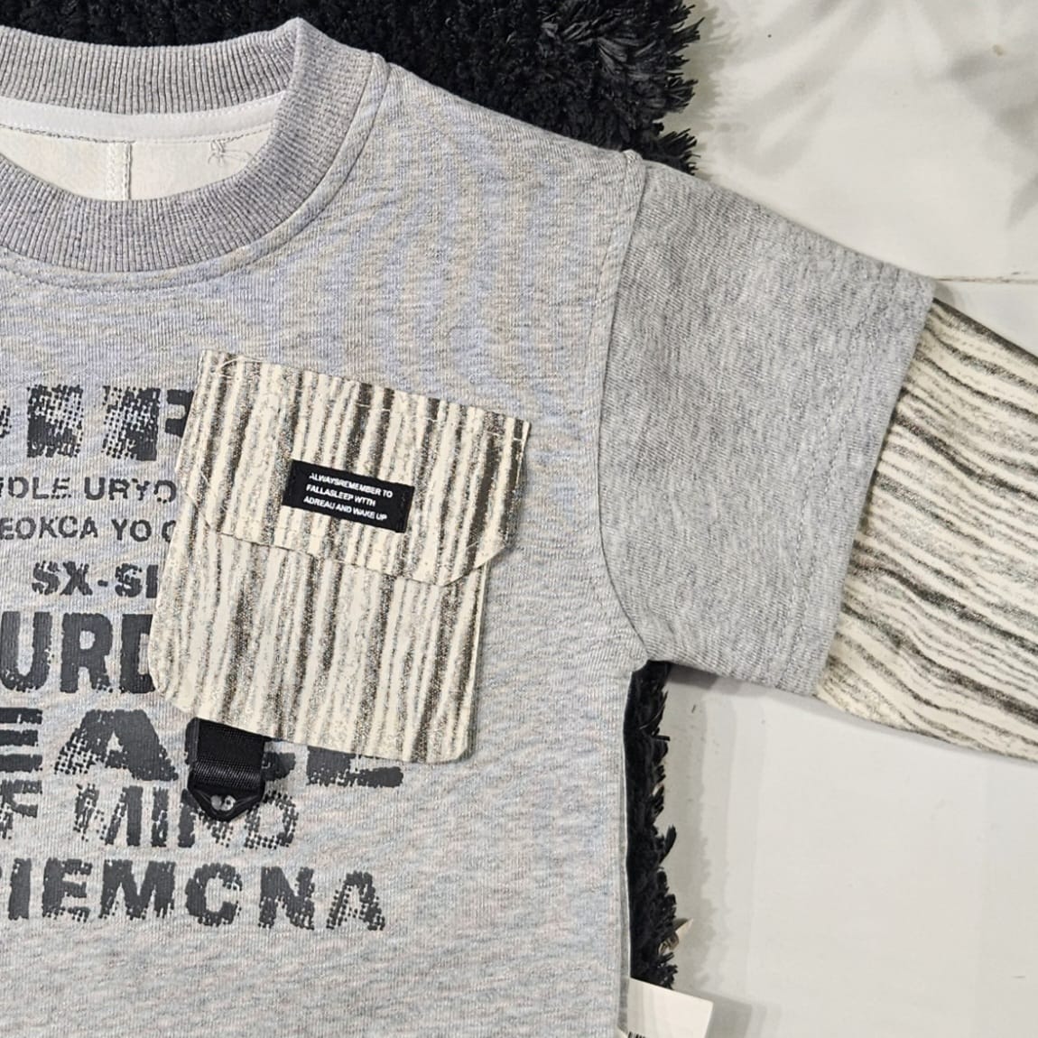 Unisex full sleeve oversized T shirt