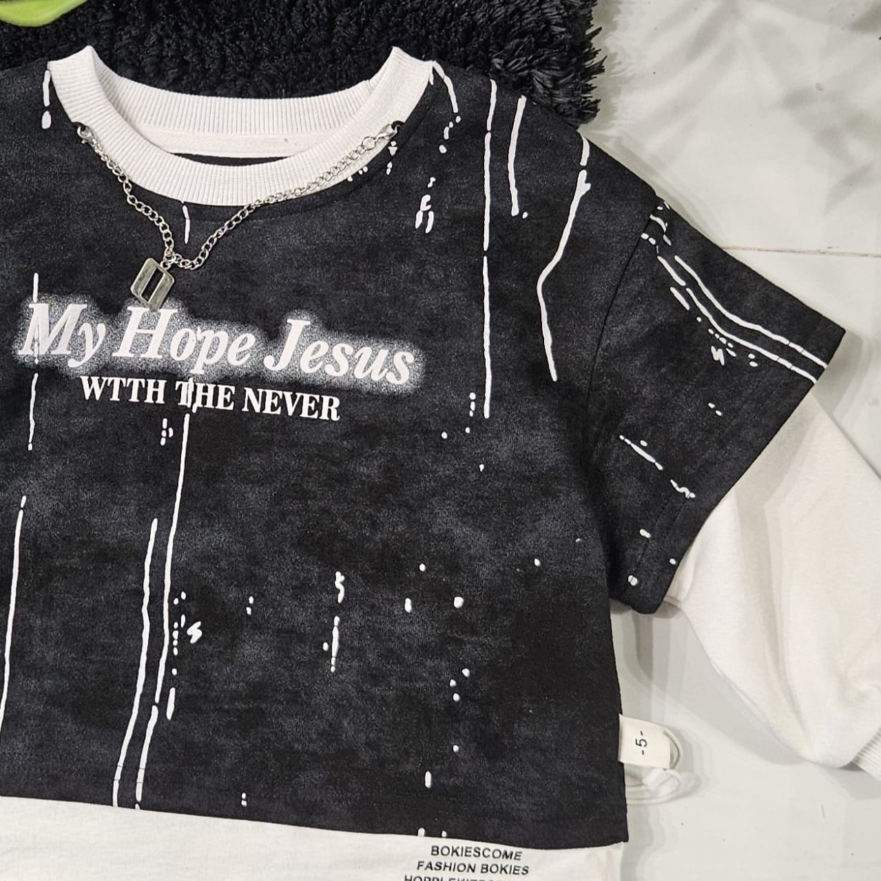 Unisex full sleeve oversized T shirt