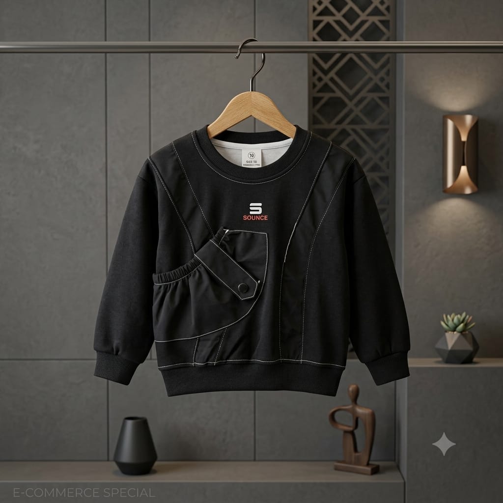 Unisex full sleeve oversized T shirt