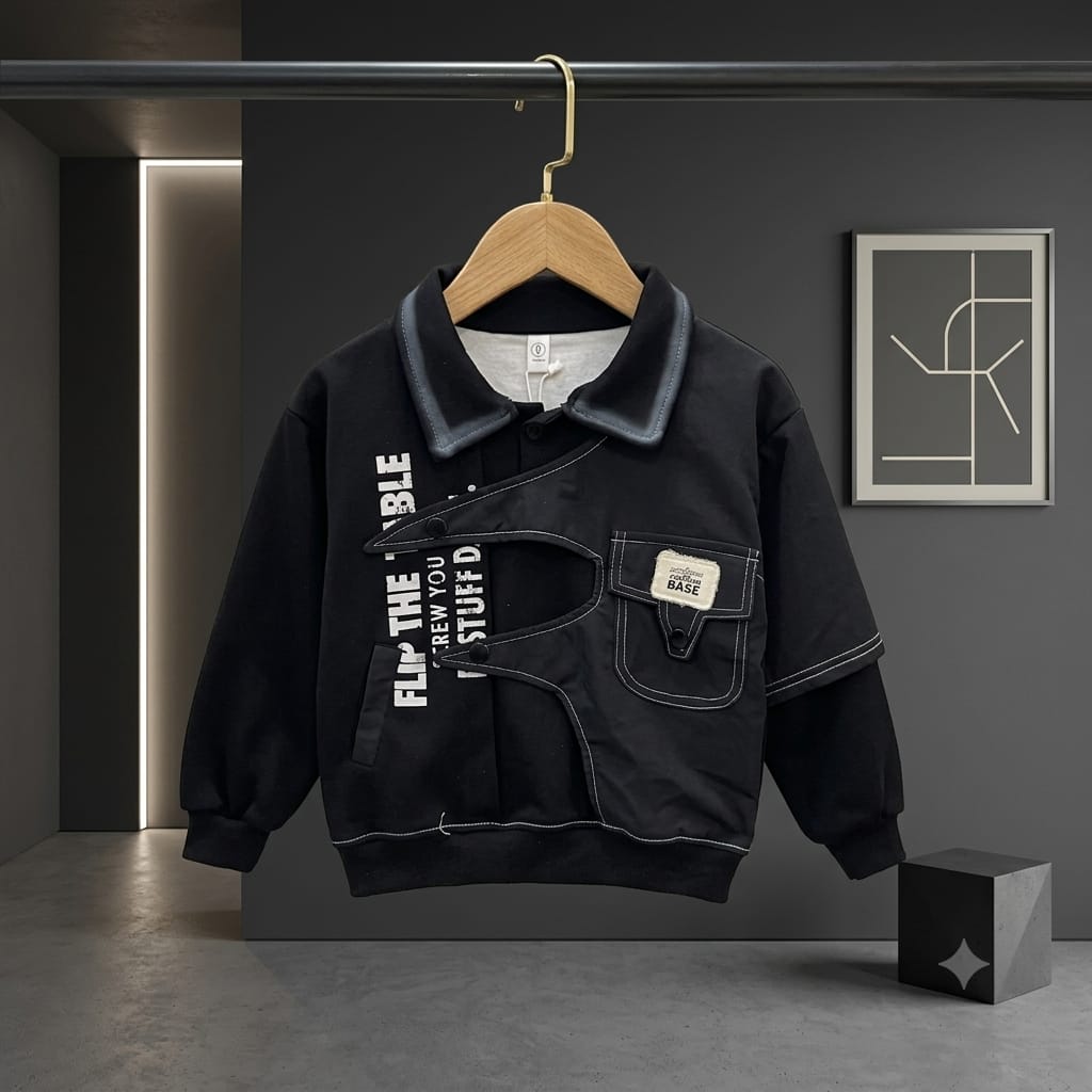Unisex full sleeve oversized T shirt