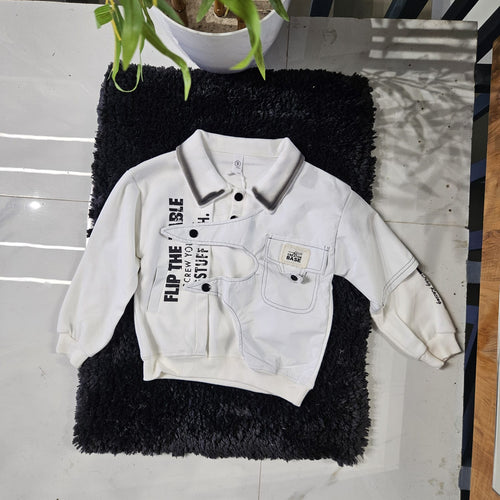 Unisex full sleeve oversized T shirt